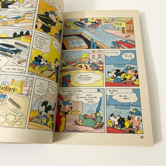 Lot of 5 Disney German Books Mickey Mouse Donald Duck and Garfield - Picture 16 of 16